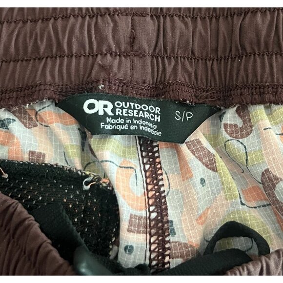 Outdoor Research Womens Quick-Dry Printed Running Shorts Pattern Light sz small - Picture 8 of 8